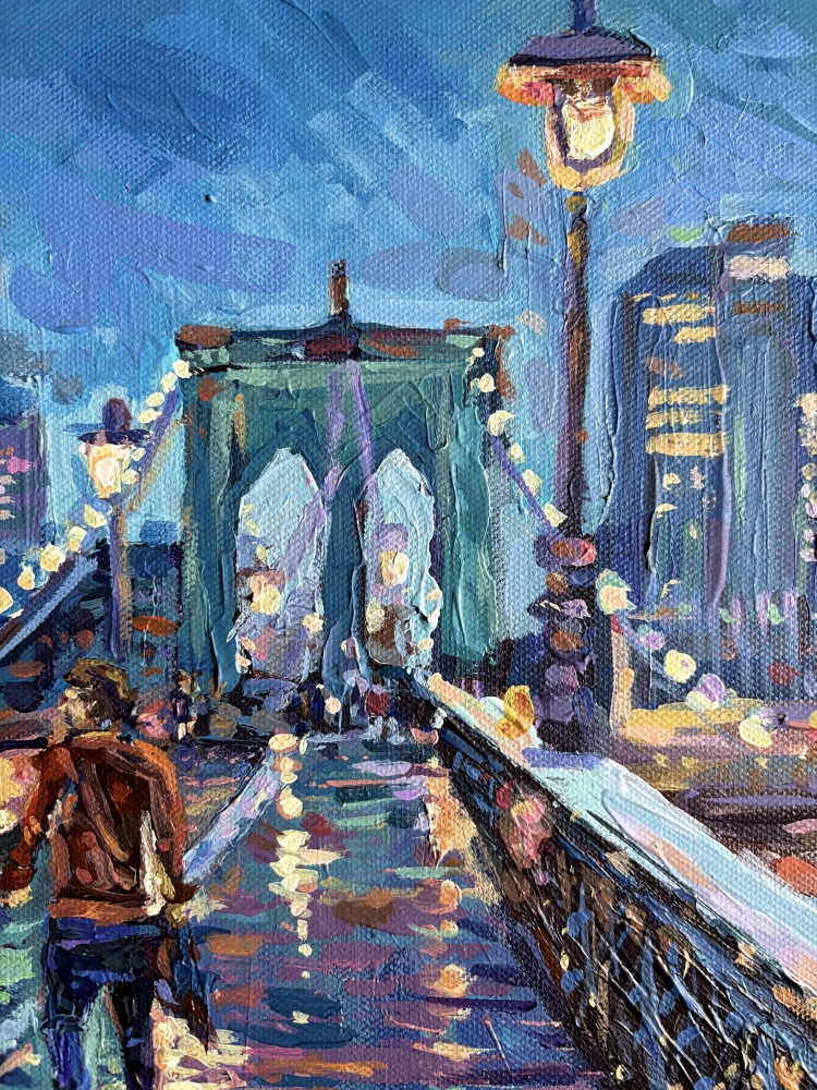 Brooklyn Bridge Walk, New York 