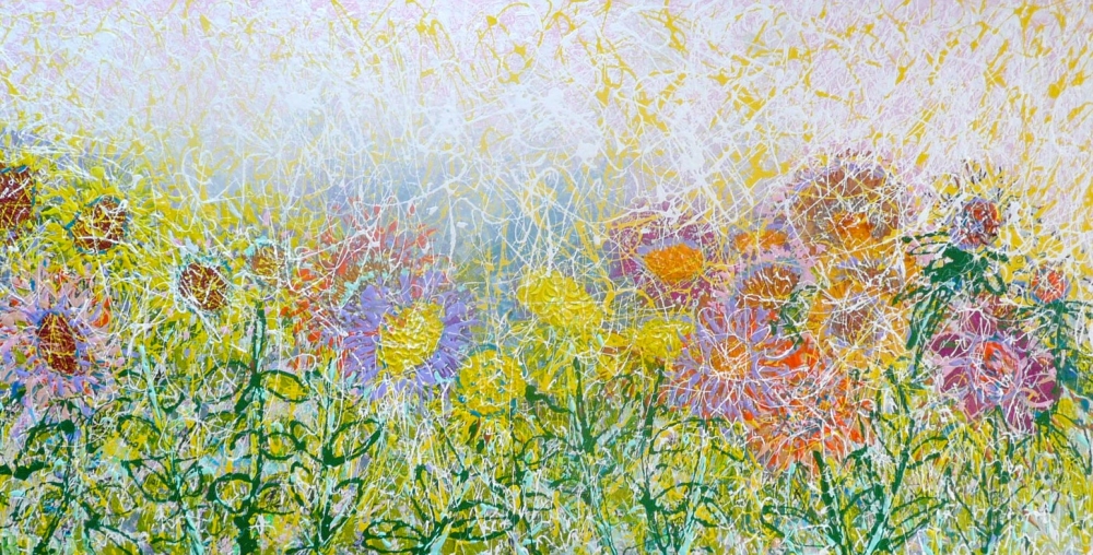 Autumn Sunflower Meadow