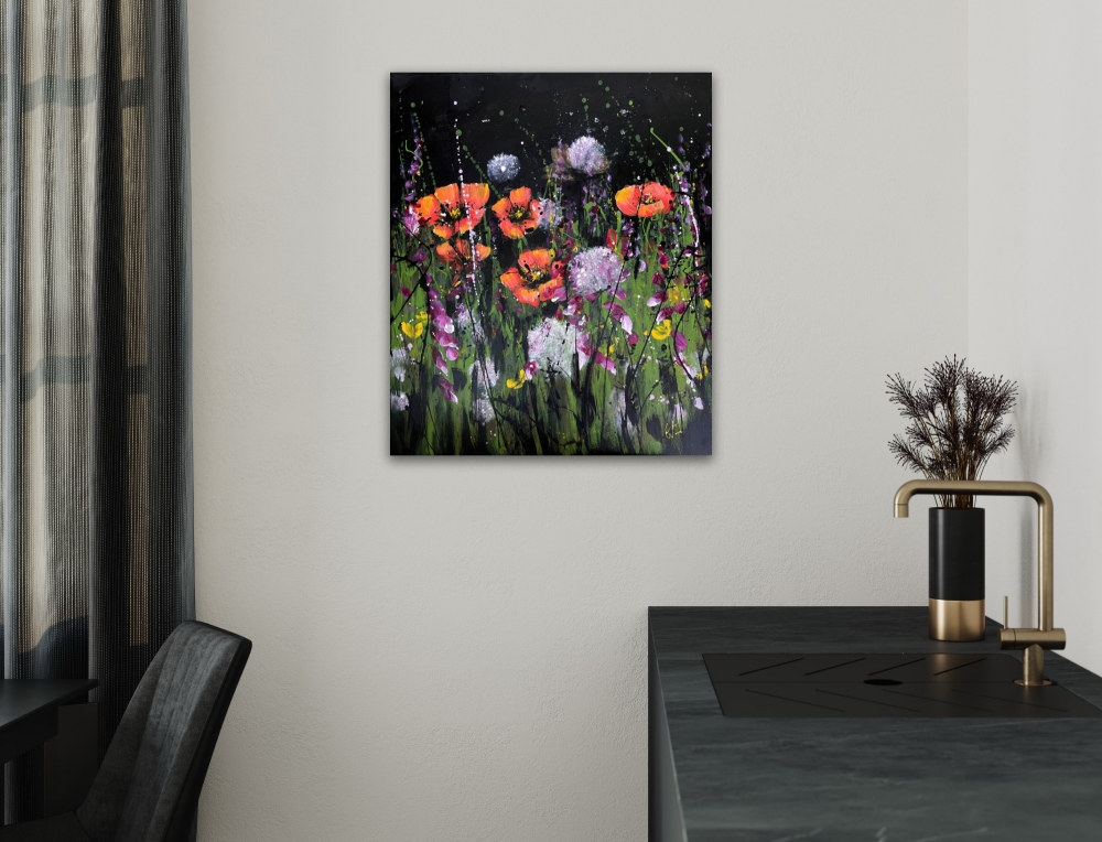 Night flowers 1 portrait