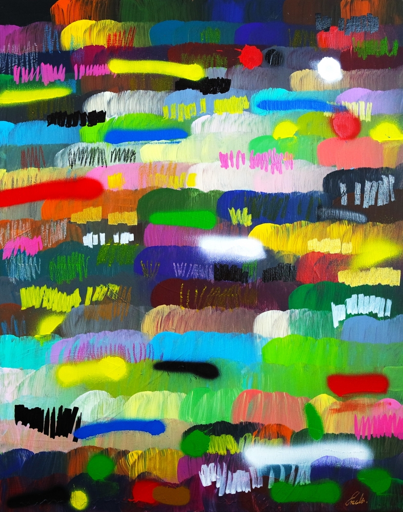Colourful Abstract Countryside 5303