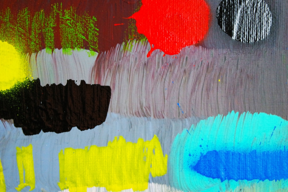 Colourful Abstract Countryside 5303