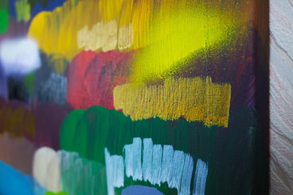 Colourful Abstract Countryside 5303