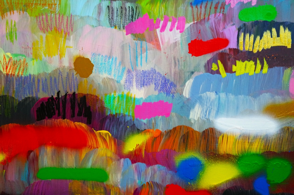 Colourful Abstract Countryside 5308