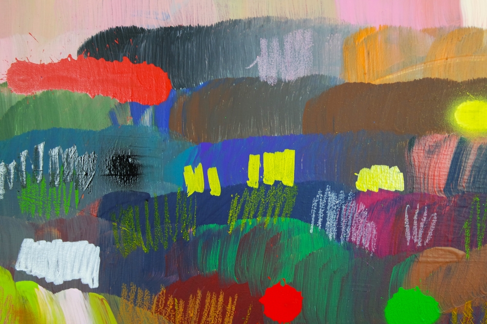 Colourful Abstract Countryside 5308