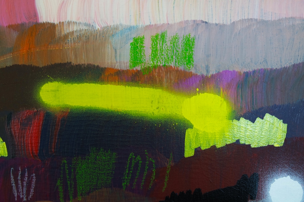 Colourful Abstract Countryside 5308