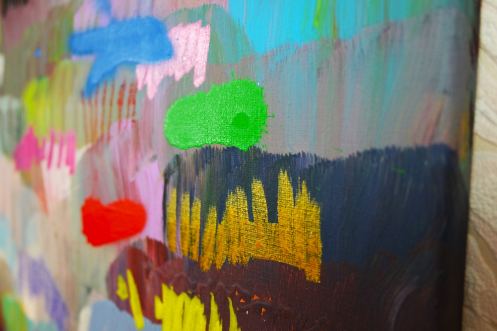 Colourful Abstract Countryside 5308