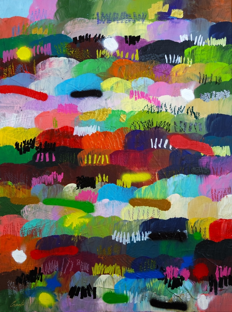 Colourful Abstract Countryside 5315
