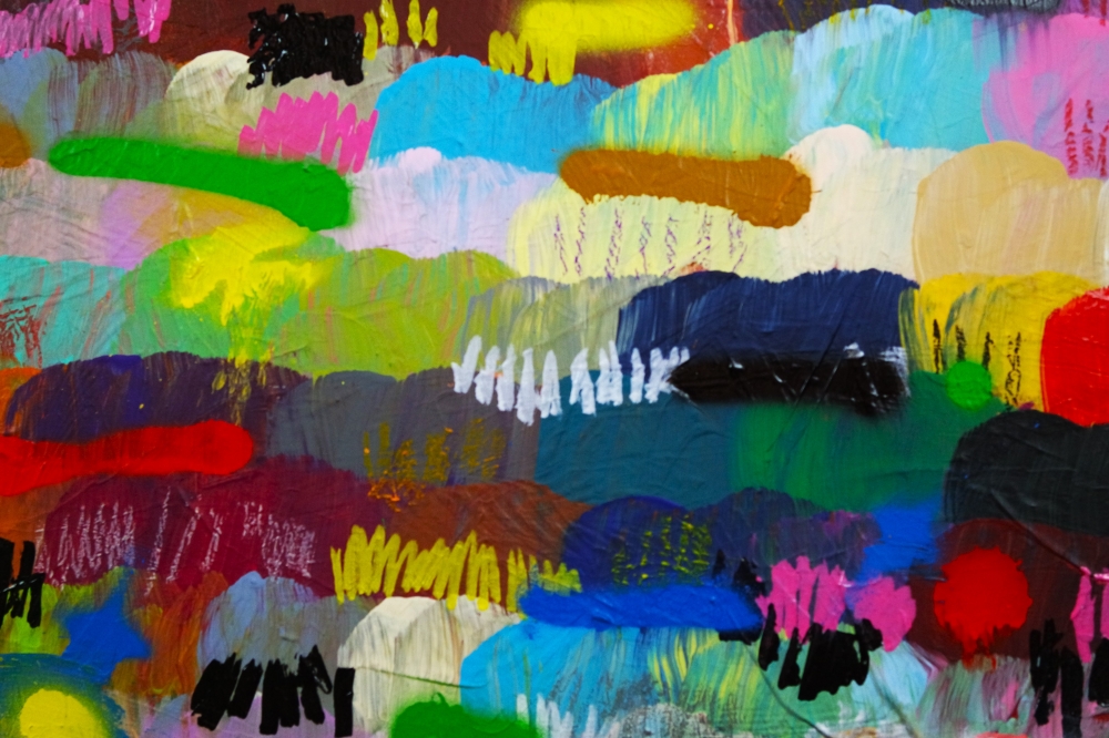 Colourful Abstract Countryside 5315