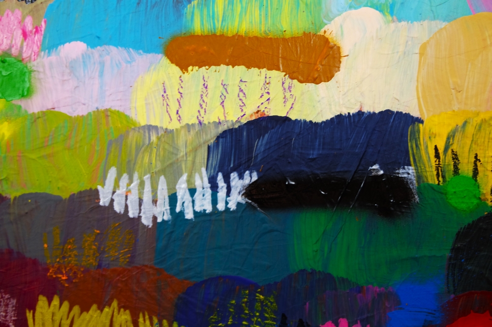 Colourful Abstract Countryside 5315