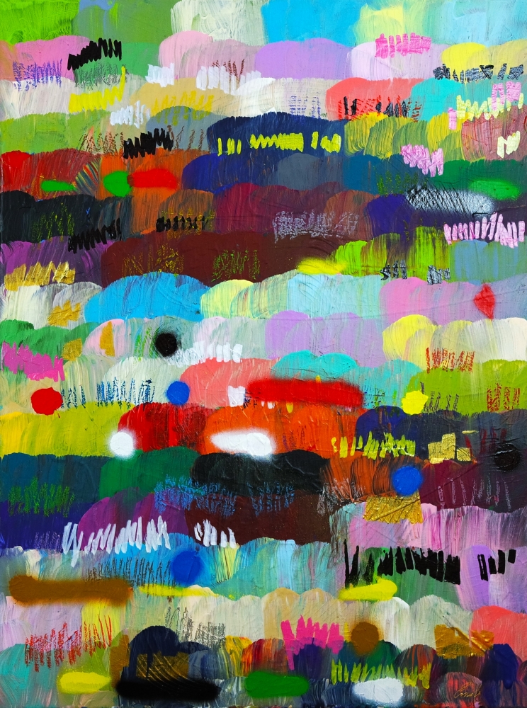 Colourful Abstract Countryside 5325