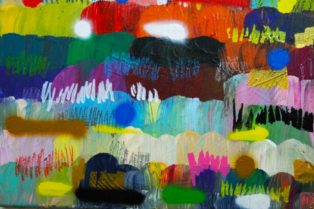 Colourful Abstract Countryside 5325