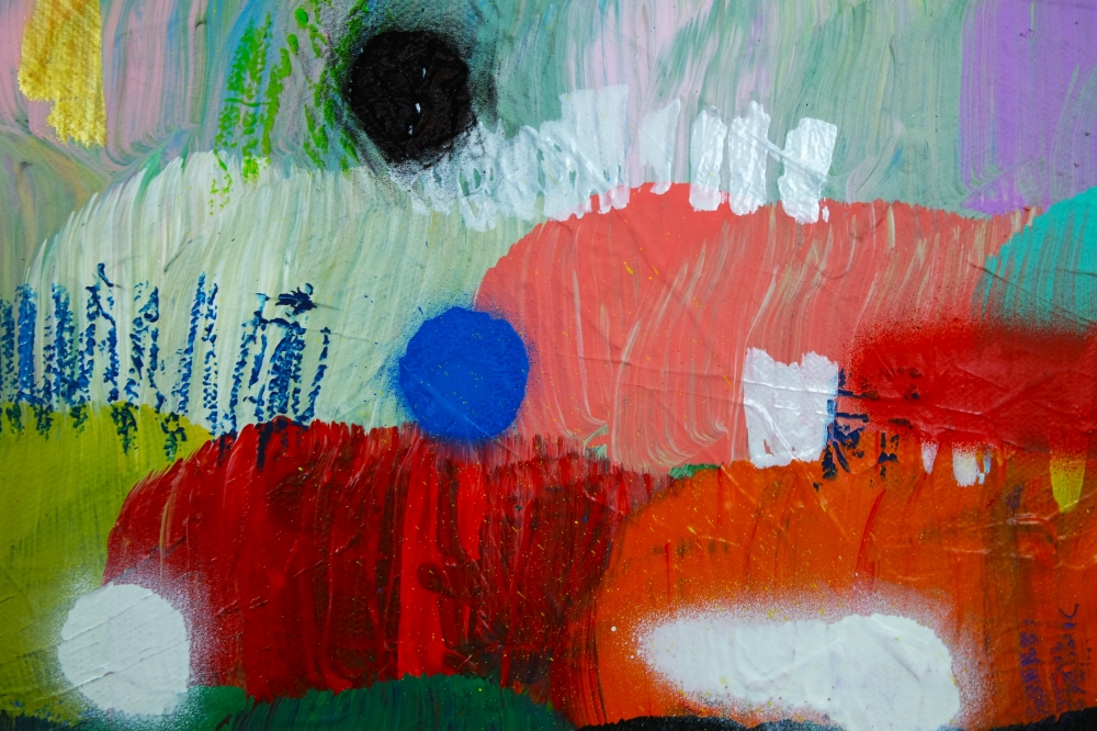 Colourful Abstract Countryside 5325