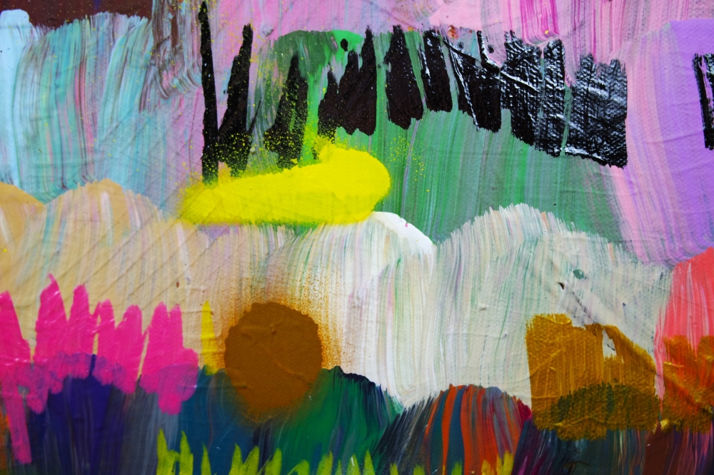 Colourful Abstract Countryside 5325
