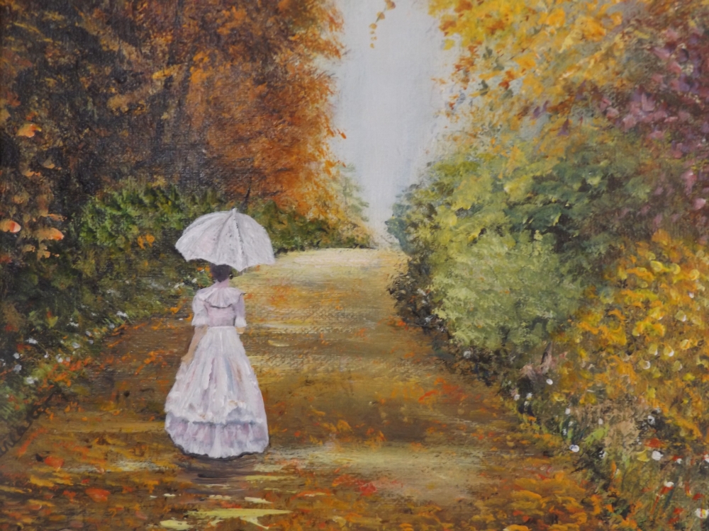 Lady in White