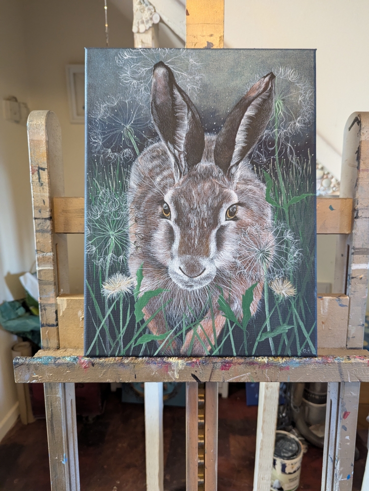Hare and Dandelions