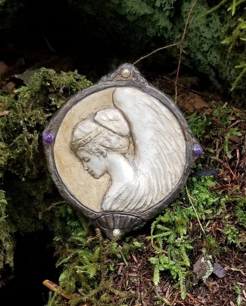Angel of Healing Cameo Sculpture