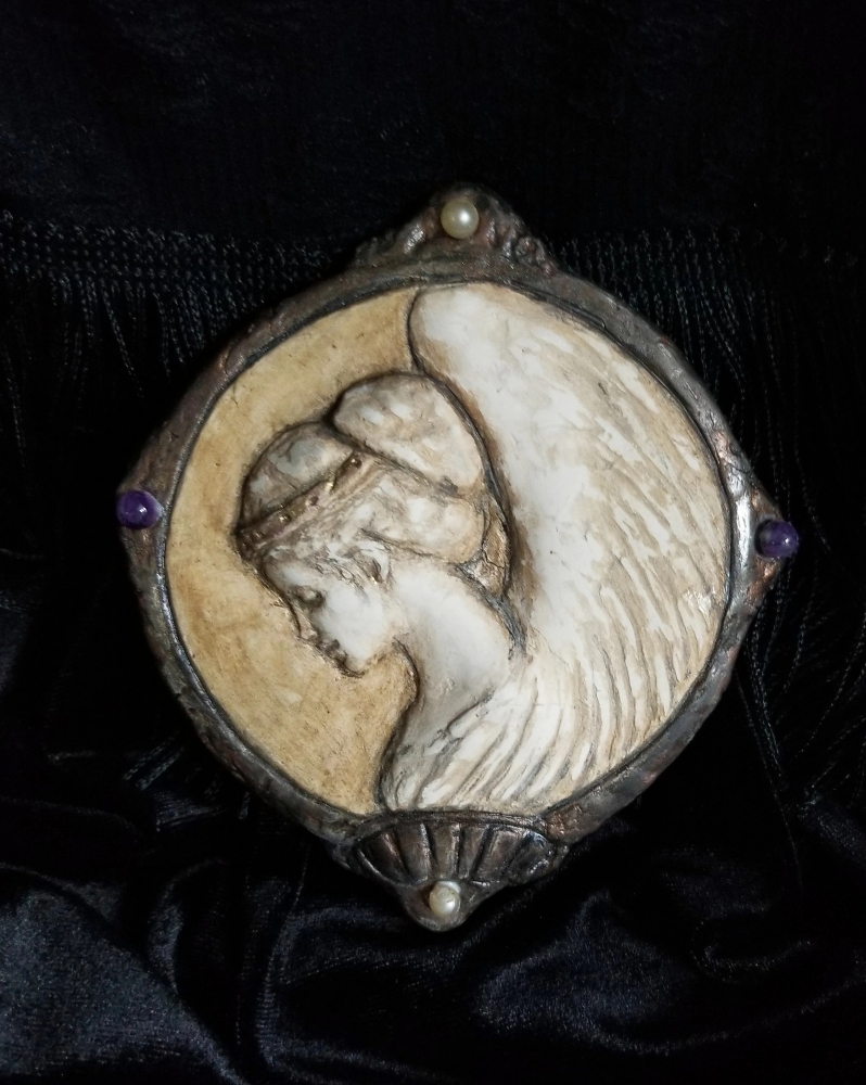 Angel of Healing Cameo Sculpture