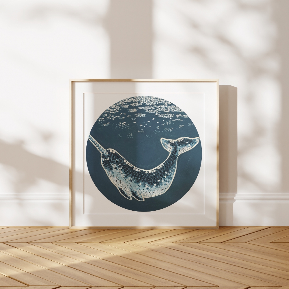 Starlit narwhal