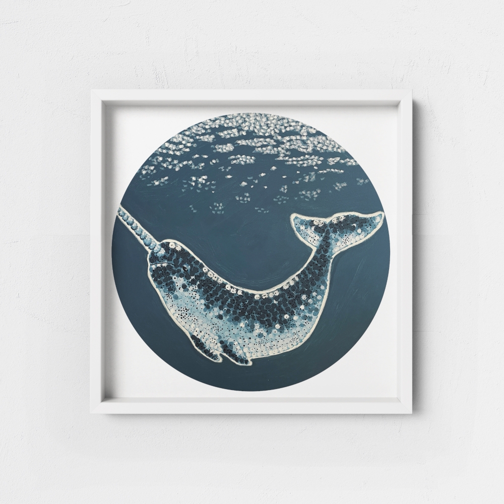 Starlit narwhal