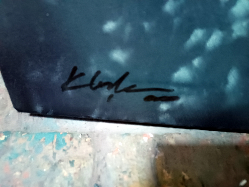 The Hidden Angel of the First Light XXL painting