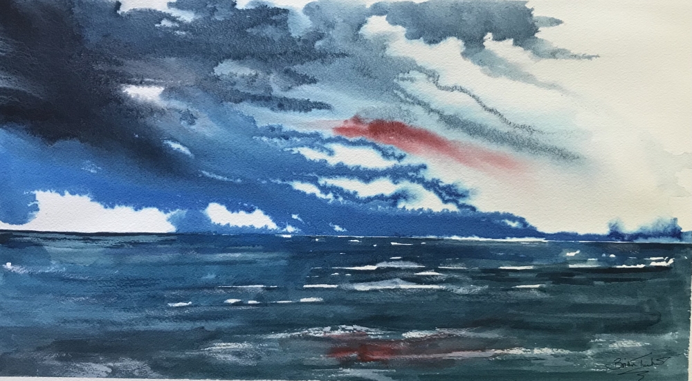 Red sky at Night
