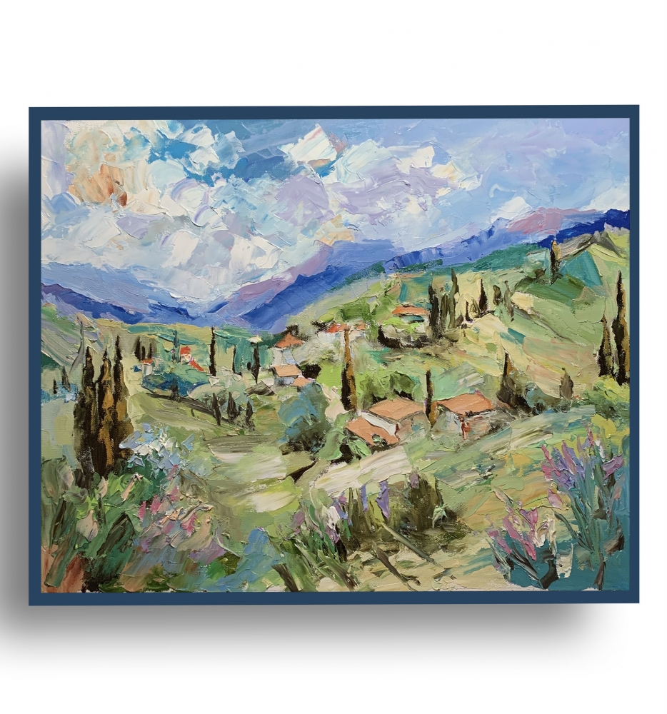Tuscan Hillside.