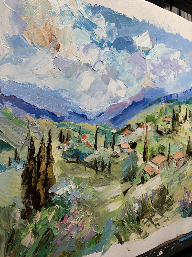 Tuscan Hillside.