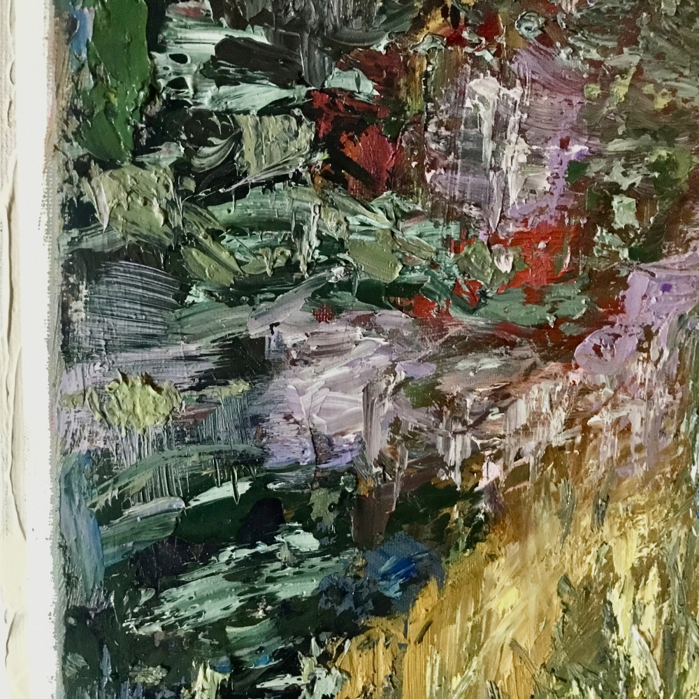 The Hidden Water Garden – Impressionist Canvas Painting