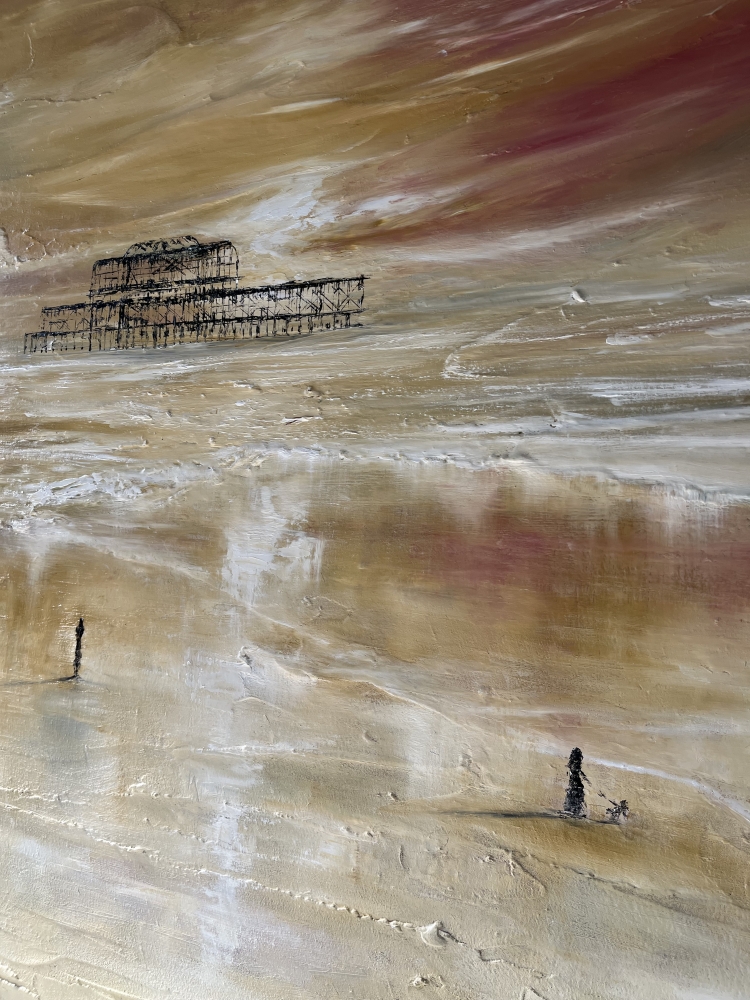 Warm Shadows - West Pier Brighton 