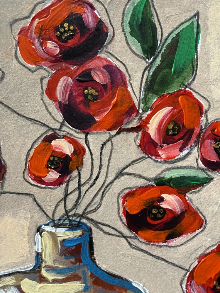 Wild Blooms in Stillness