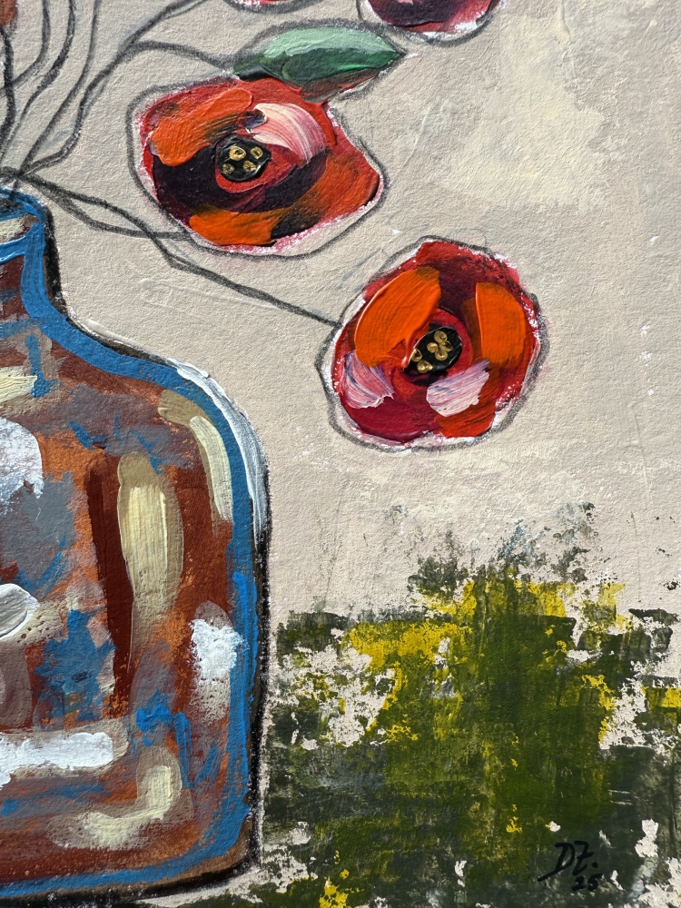 Wild Blooms in Stillness