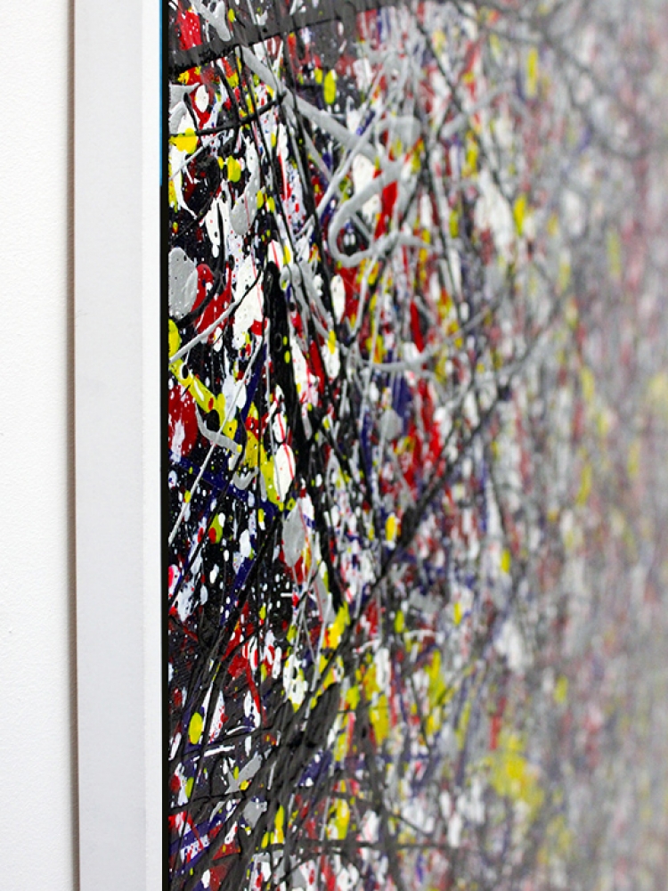 Kinetic Flux (Framed)