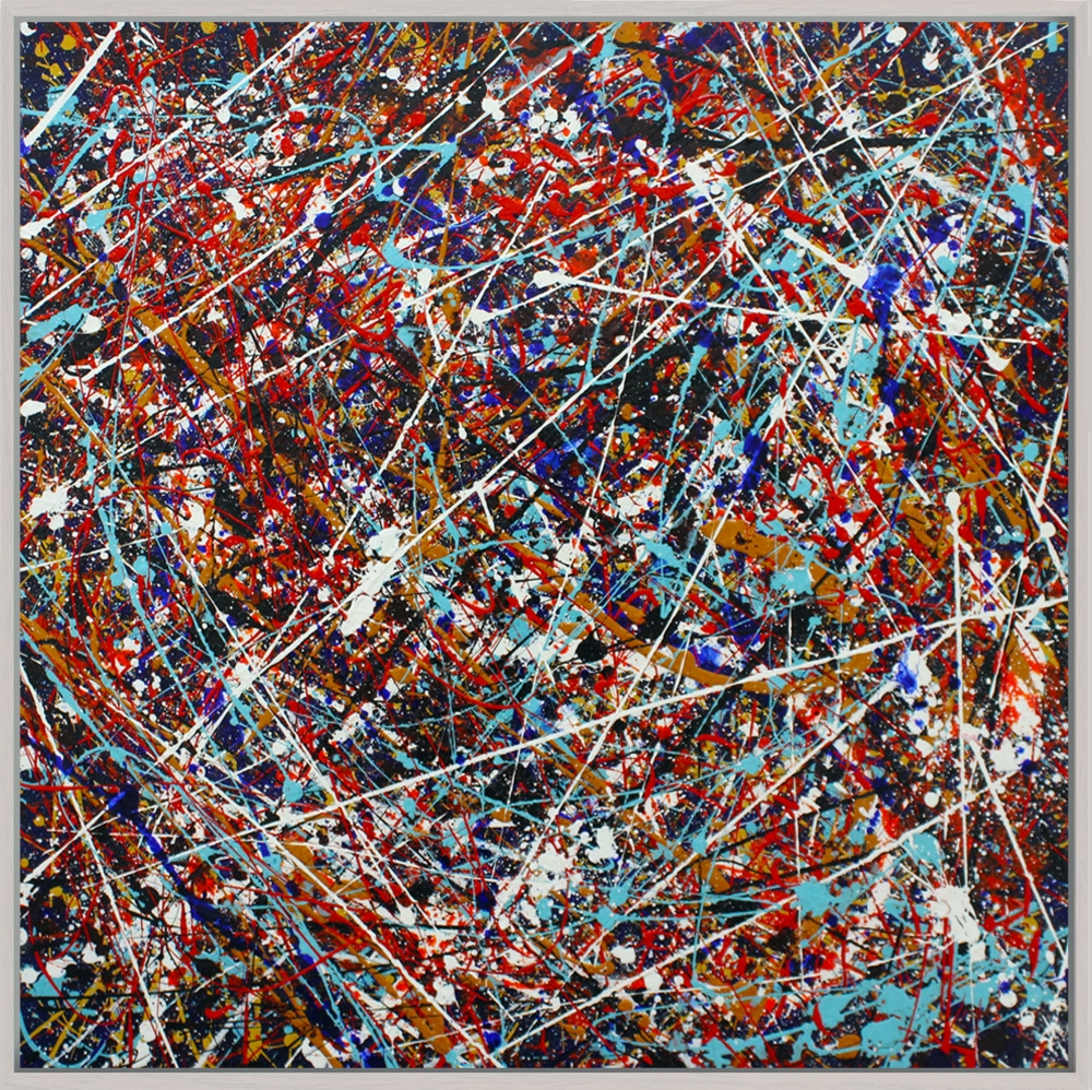 Kinetic Flow (Framed)