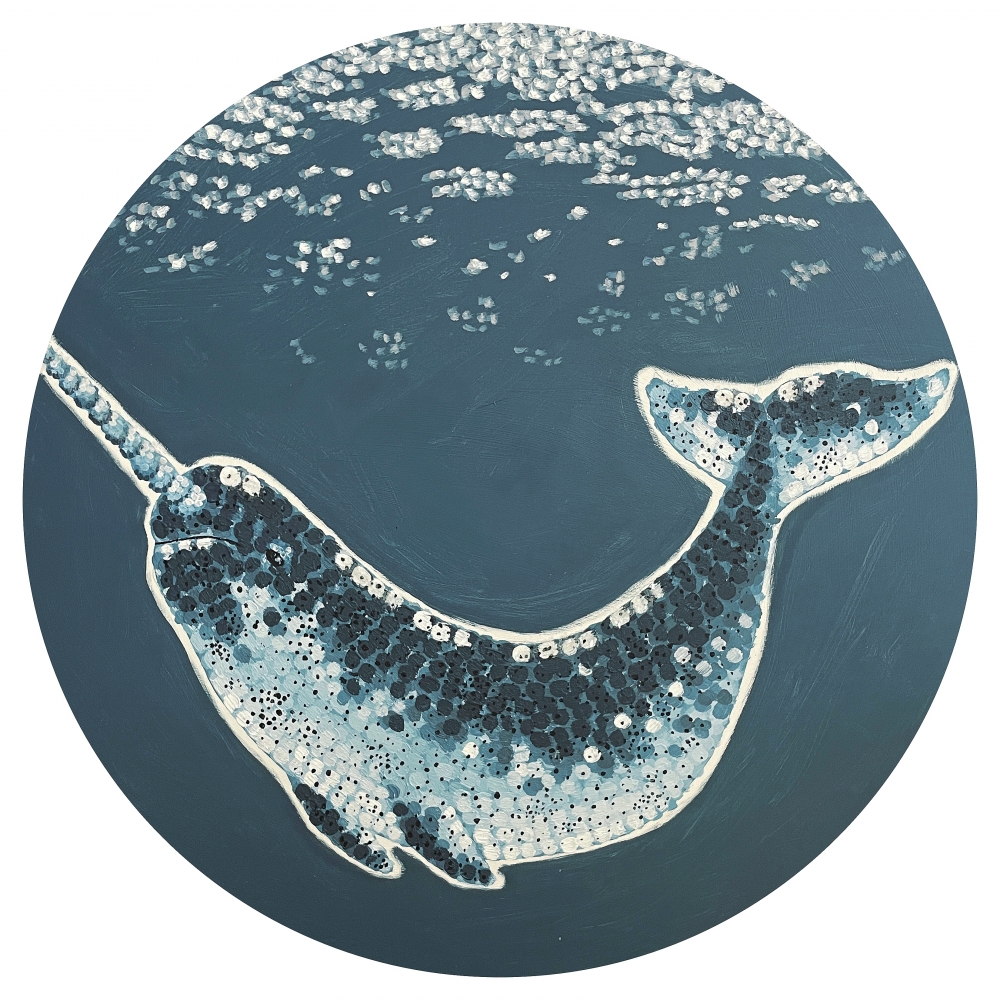 Starlit narwhal