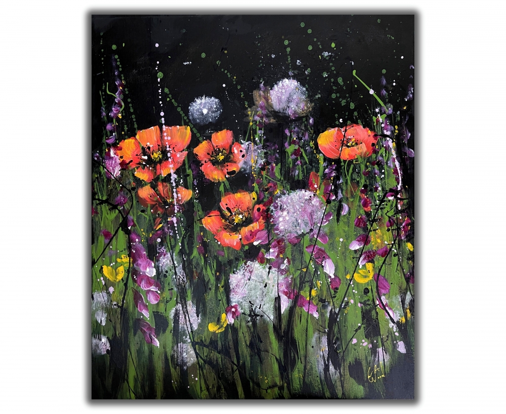 Night flowers 1 portrait