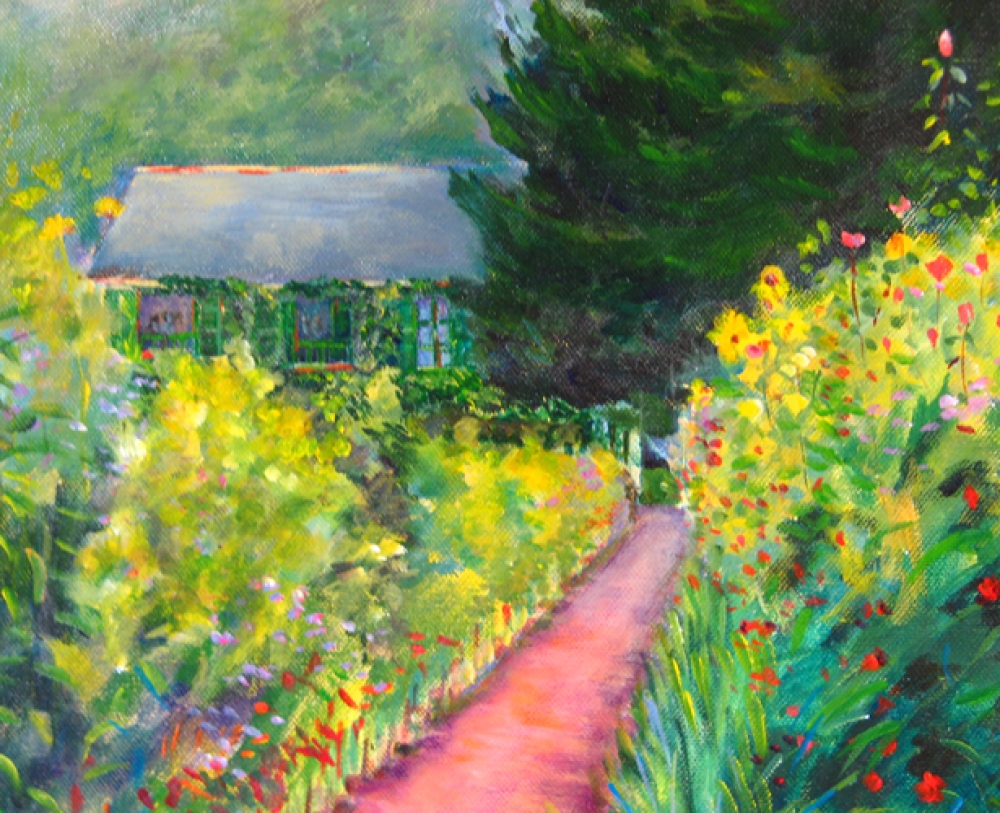 Pathway to Monet`s House