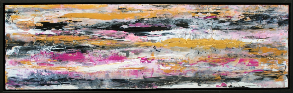 Pink Tidal Flow (Framed)
