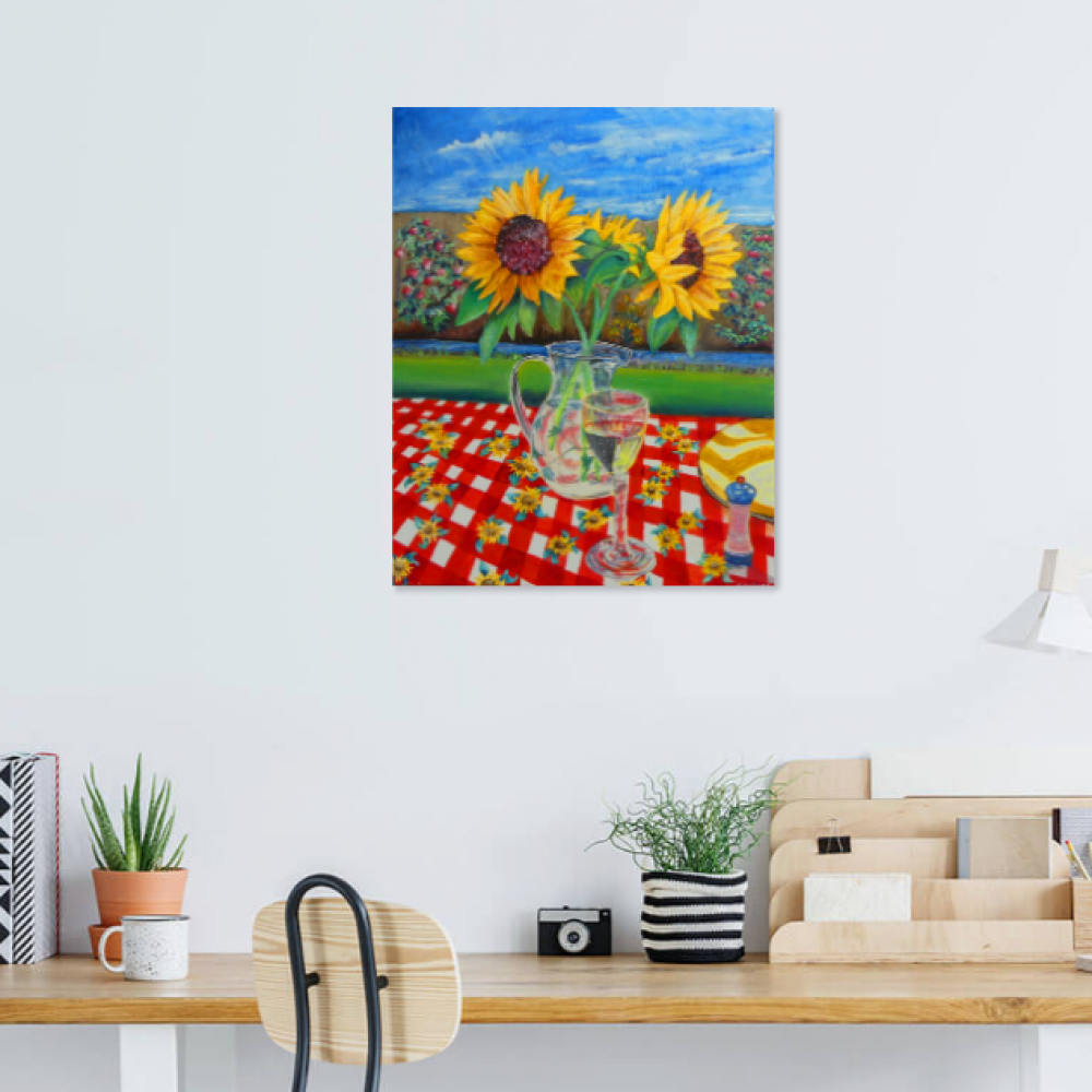 Sunflowers Still Liife