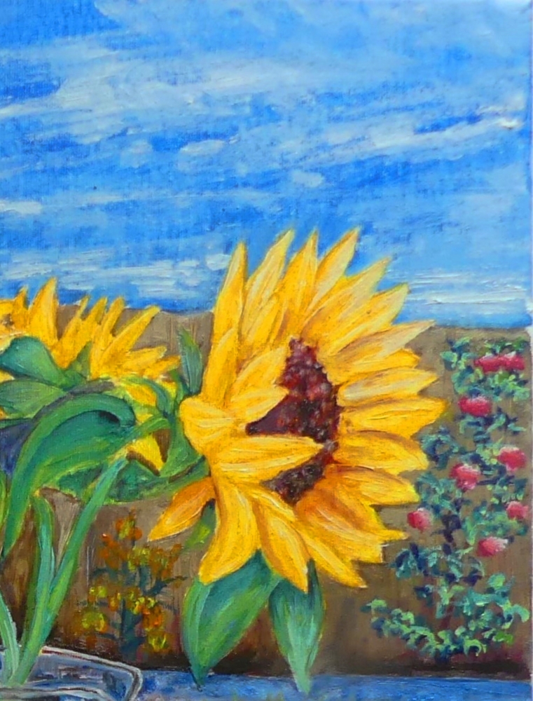 Sunflowers Still Liife