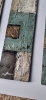 Copper and Green Triptych (3 panels)
