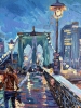 Brooklyn Bridge Walk, New York 