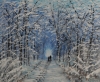 Snow is falling