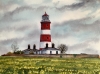 Lighthouse amongst sea of gold