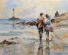 Lighthouse. Coastal Stroll.