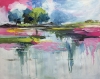 Mirrored Dreams. abstract landscape.