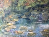 Fairytale Blossoms – Original Oil Painting on Canvas (45x90 cm)