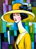 Lady in yellow
