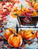 Pumpkins and flowers 2
