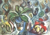 Still Life with Man Eating Plant