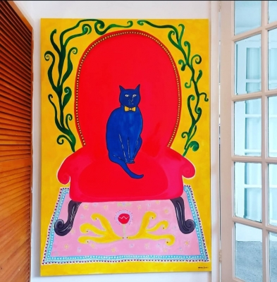 The Blue cat